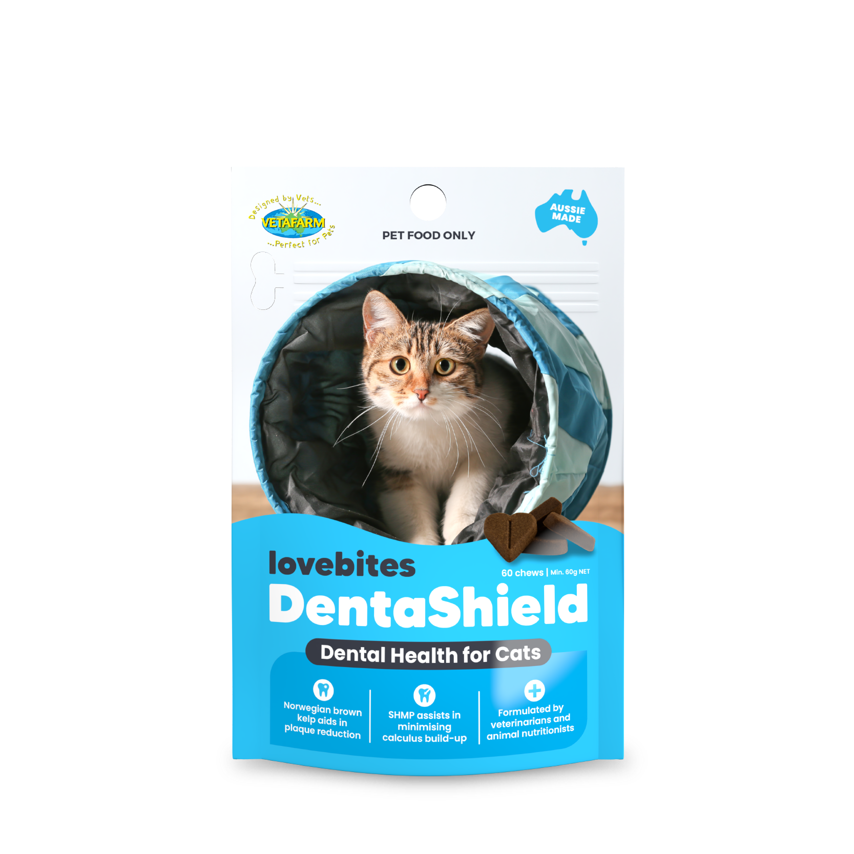 DentaShield Dental Health for Cats Lovebites for Pets